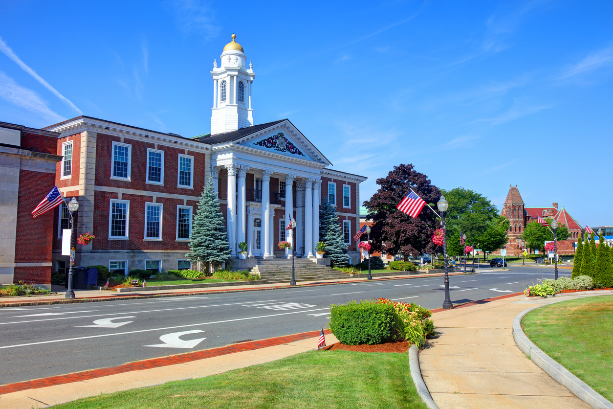 Panoramic Image of Woburn, MA